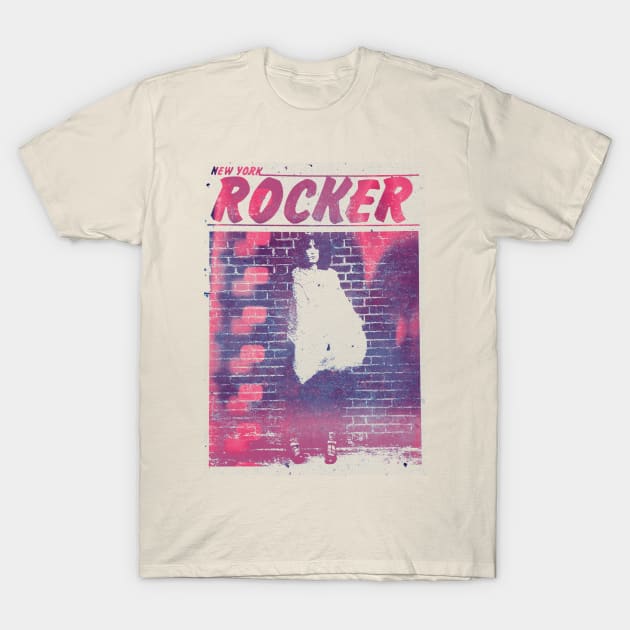 Patti Smith Rocker T-Shirt by HAPPY TRIP PRESS